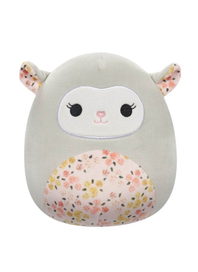 Squishmallows 12 inch Elea the Grey Lamb , Officially Licensed Kellytoy Plush Toy, Colorful Soft Toy, Gift for Kids, Girls & Boys Washable Squishy Stuff Toy Multicolor All Age  - Image 1