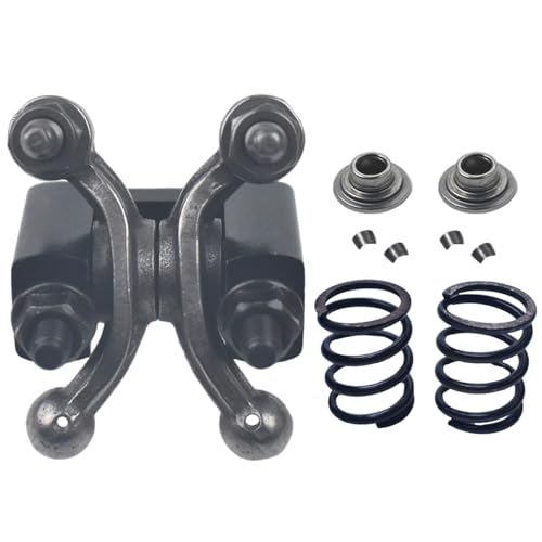 BUHNSS Racing Shaft Rocker Arms Race retainers Black With 36lb Race Springs For Predator 212cc Non Hemi - Image 1