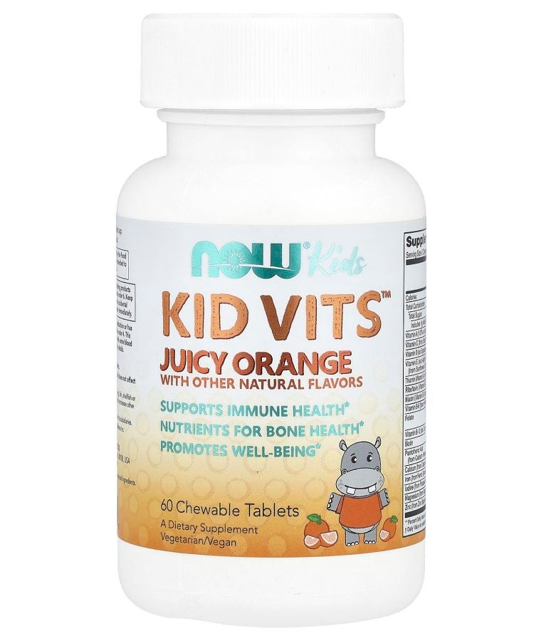 now Kids Kid Vits™ Juicy Orange 60 Chewable Tablets