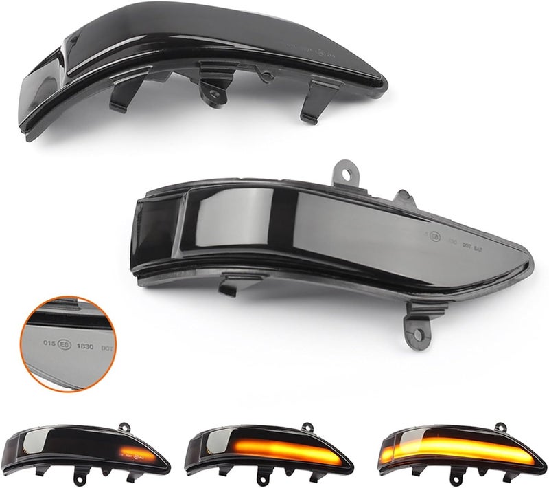 DEMULAX 2Pcs Car LED Dynamic Turn Signal Lights for Subaru - Image 3