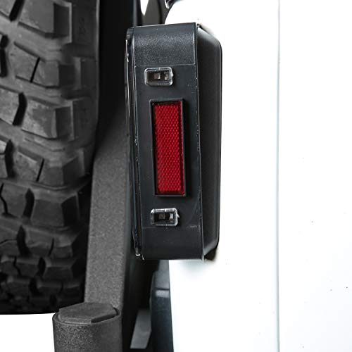Hooke Road Wrangler JK Tail Light Assembly w/Brake Light & Turn Signal Compatible with Jeep JK Wrangler 2007-2018 - Image 4