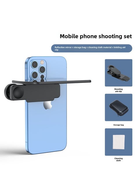 Mirror Clip for Epic Travel Shots and Reflection PhotographyUpgraded adjustable [reflection Camera + storage box + dust-free cloth] Black Upgraded adjustable [reflection Camera + storage box + dust-free cloth] Black
