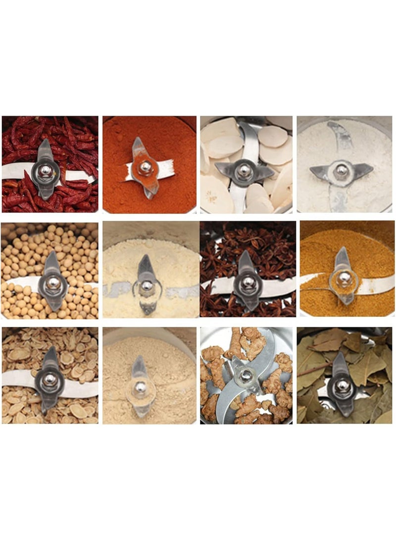 3000g Heavy Duty Stainless Steel Grain Mill Coffee Bean Grinder Dry Spice Grinding Machine (HC-3000Y)  - Image 4