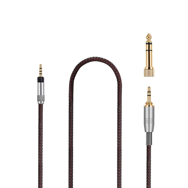 KetDirect Replacement Audio Cable Upgrade Headphone Cord with Lock Connector for Sennheiser HD558, HD518, HD598, HD598 SE, HD598 Cs, HD598 SR, HD599, HD569, HD579 Headphones 2.5meters/8.3feet - Image 5