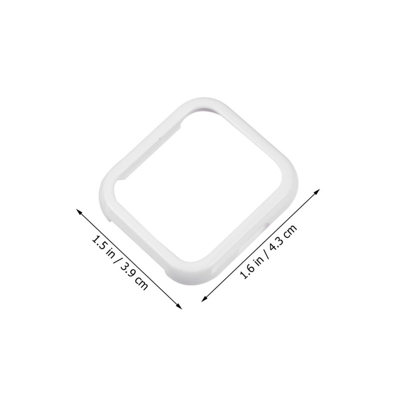 2 حزمة واقي ساعة غطاء إطار وقائي تصميم أنيق مرن أخضر 4.33 × 3.9 سم - Image 3