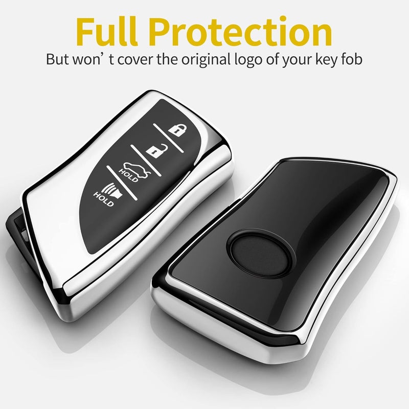 Sindeda Lexus Key Fob Cover with Keychain - Image 3