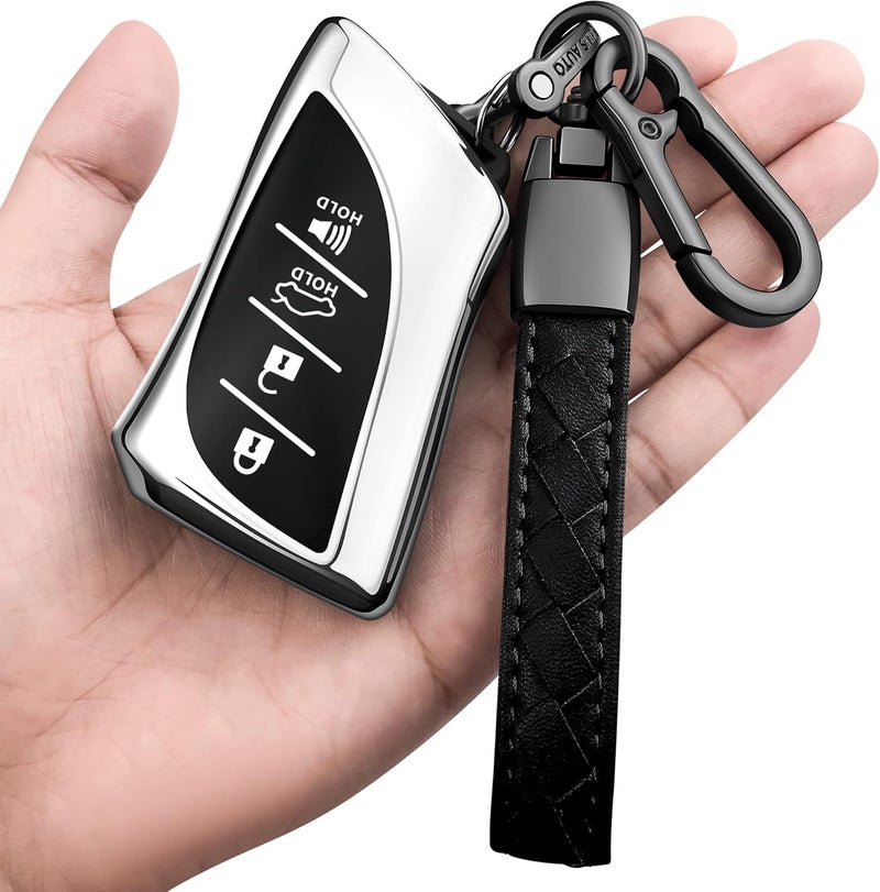 Sindeda Lexus Key Fob Cover with Keychain - Image 1