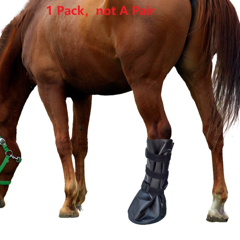 yeezo Horse Soaking Boot Hoof Soak Boot Equine Soaking Boot Hooves Soaker Sack Horse Foot Soaking Bag Hot or Icing Treatment Bucket - Image 2
