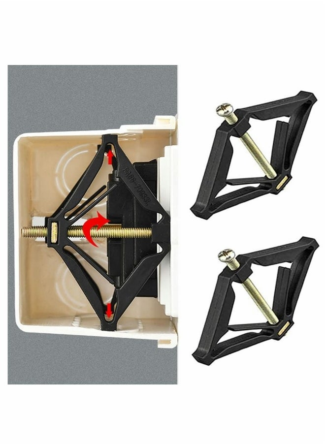 Generic - Wall Mount Switch Box Repair Tool Switch Cassette Repairer Repairer Support Rod for Type 86 Switch Socket Bottom Box Cassette (10 Pieces) - Image 1