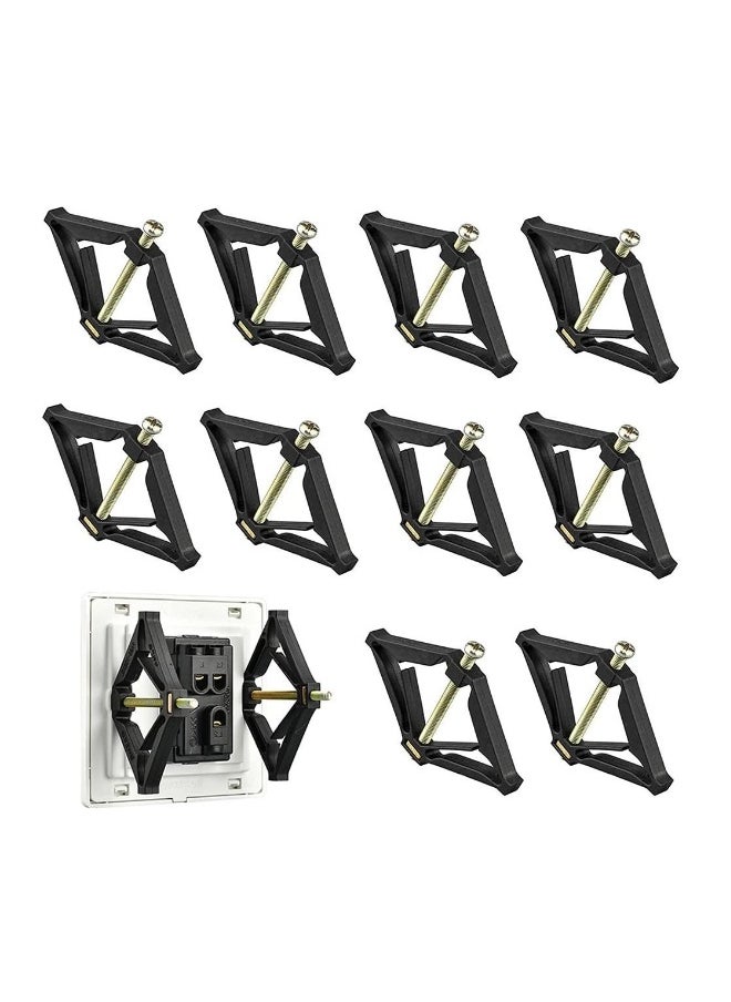 Generic - Wall Mount Switch Box Repair Tool Switch Cassette Repairer Repairer Support Rod for Type 86 Switch Socket Bottom Box Cassette (10 Pieces) - Image 1