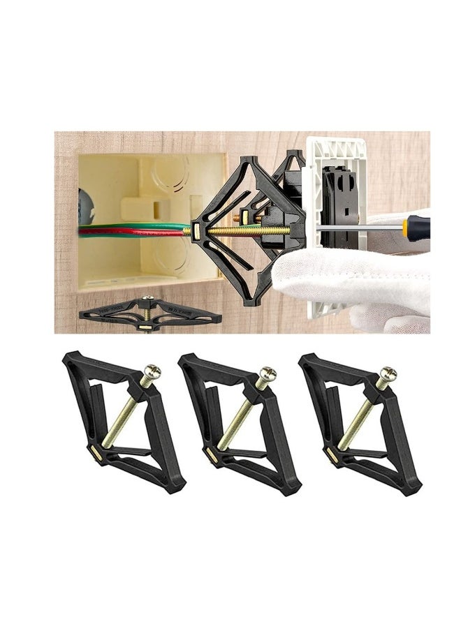 Generic - Wall Mount Switch Box Repair Tool Switch Cassette Repairer Repairer Support Rod for Type 86 Switch Socket Bottom Box Cassette (10 Pieces) - Image 1