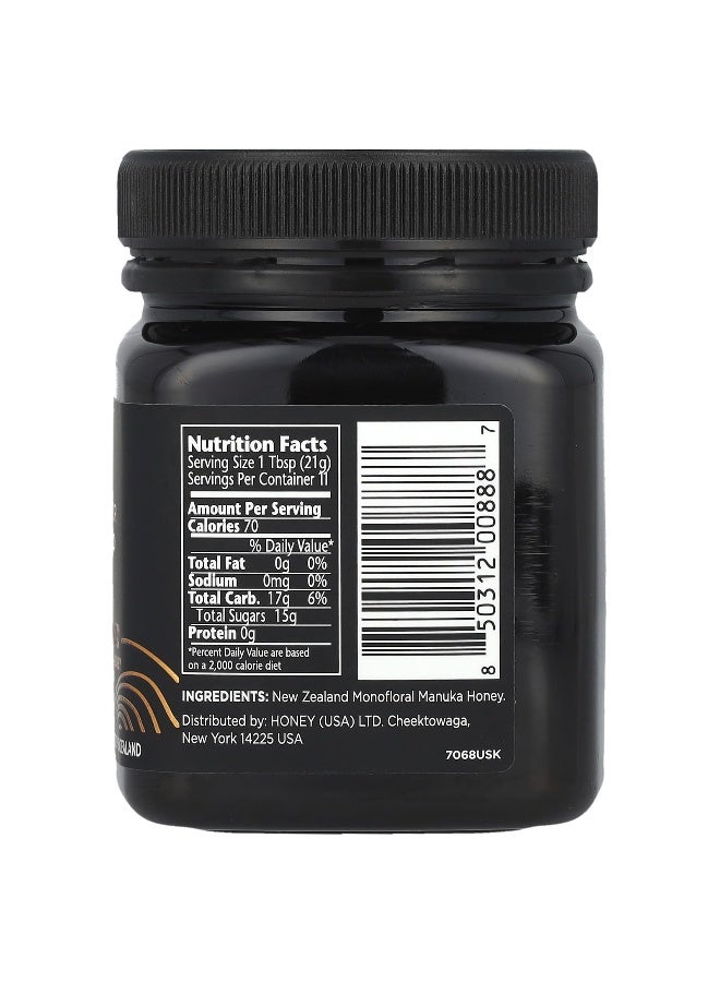 Manuka Doctor Manuka Doctor, New Zealand Monofloral Manuka Honey, MGO 825+, 8.75 oz (250 g) - Image 2