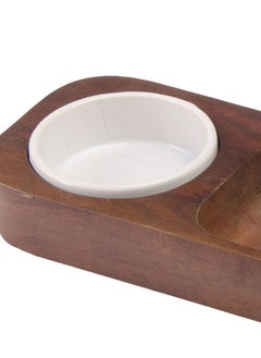 BILLI Wooden Chip And Salsa Serving Tray with Bowl  - Image 3