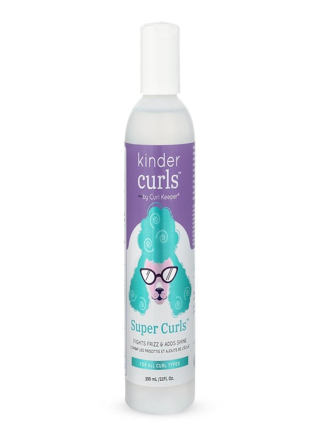 Curl Keeper Kinder Curls Super Curls Styler | 12oz/355ml | Styling Cream for Kids | Fights Frizz and Adds Shine | Water-Based | Humidity-Effective - Image 1