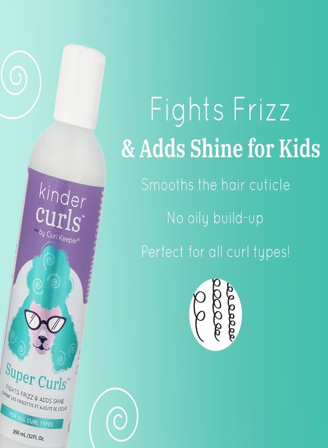 Curl Keeper Kinder Curls Super Curls Styler | 12oz/355ml | Styling Cream for Kids | Fights Frizz and Adds Shine | Water-Based | Humidity-Effective - Image 2