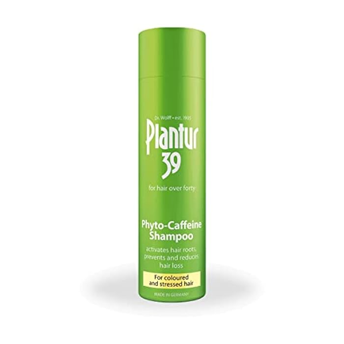 Plantur 39 Phyto Caffeine Shampoo for Coloured & Stressed Hair (250ml)