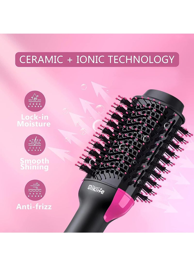 One Step Hair Dryer Brush One-Step Blow Dryer Brush for Styling and Frizz Control,Negative Ionic Hot Air Brush Volumizer Ceramic  - Image 3