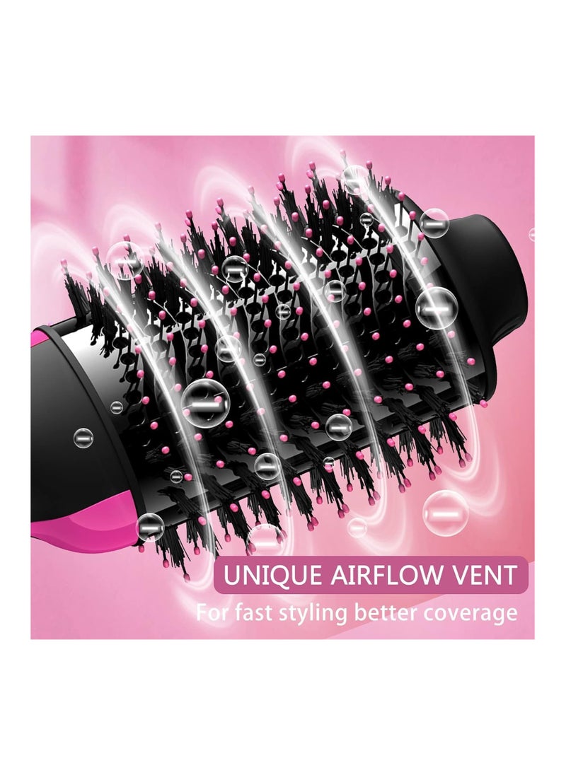 One Step Hair Dryer Brush One-Step Blow Dryer Brush for Styling and Frizz Control,Negative Ionic Hot Air Brush Volumizer Ceramic  - Image 4