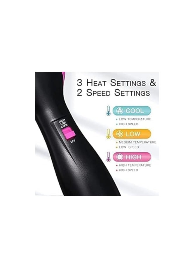 One Step Hair Dryer Brush One-Step Blow Dryer Brush for Styling and Frizz Control,Negative Ionic Hot Air Brush Volumizer Ceramic  - Image 5