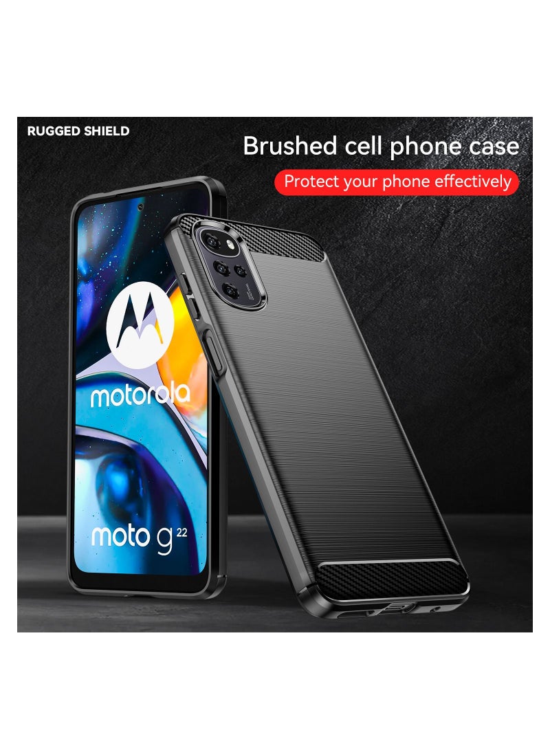 يوارب كينج غطاء حماية لهاتف موتو G22 أسود - Image 5