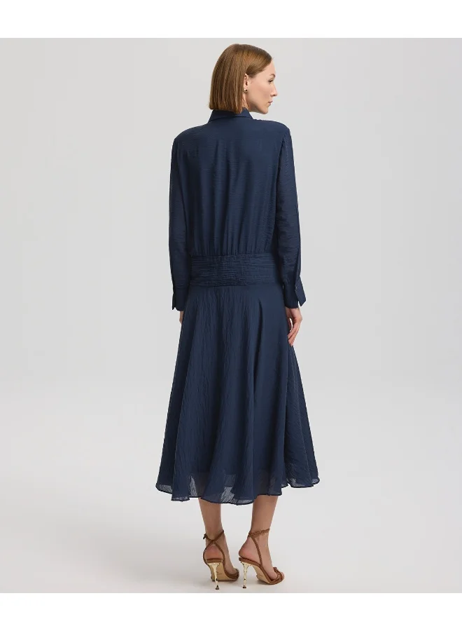 ابيكول Draped Midi Dress