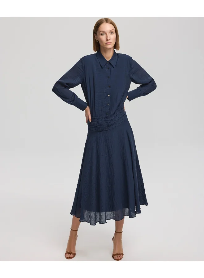 Ipekyol  Draped Midi Dress for Women | Best Price UAE