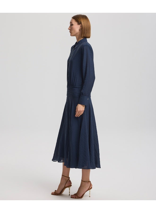 Ipekyol Draped Midi Dress - Image 3