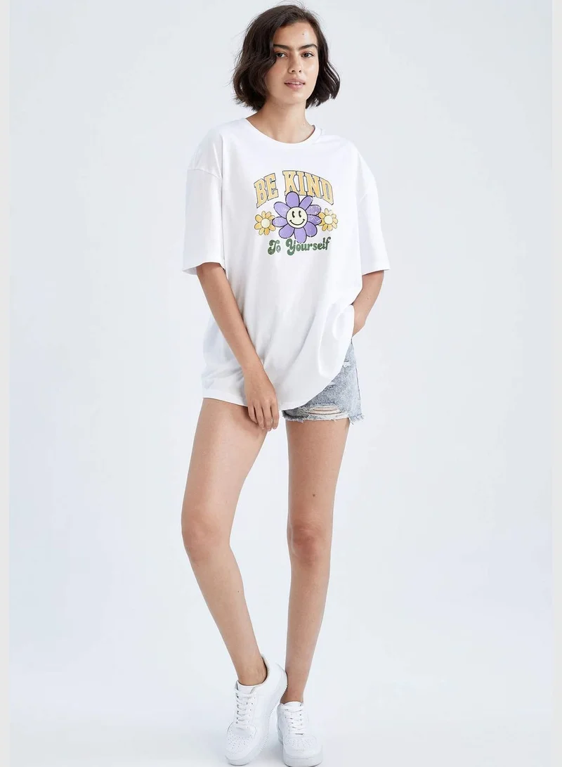 DeFacto Woman Regular Fit Maternity Wear Knitted Tops Short Sleeve