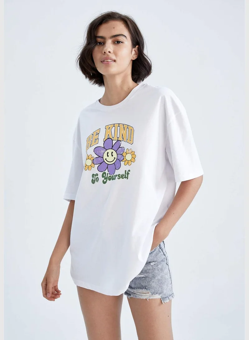 DeFacto Woman Regular Fit Maternity Wear Knitted Tops Short Sleeve