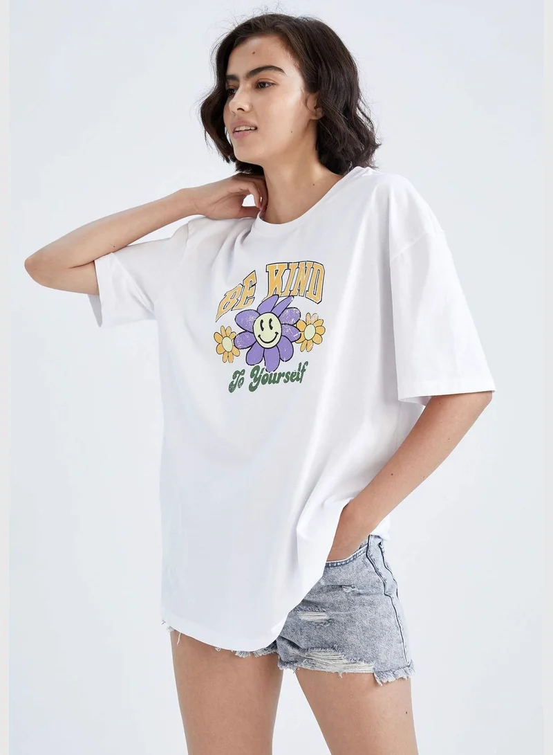 DeFacto Woman Regular Fit Maternity Wear Knitted Tops Short Sleeve