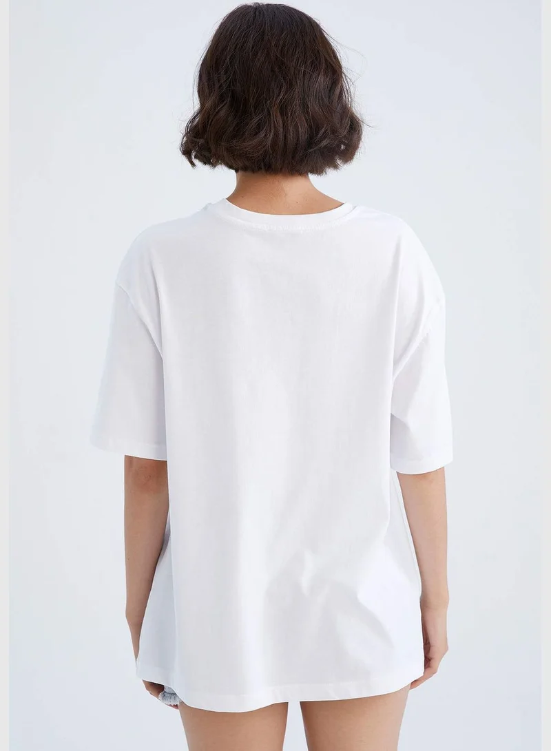 DeFacto Woman Regular Fit Maternity Wear Knitted Tops Short Sleeve
