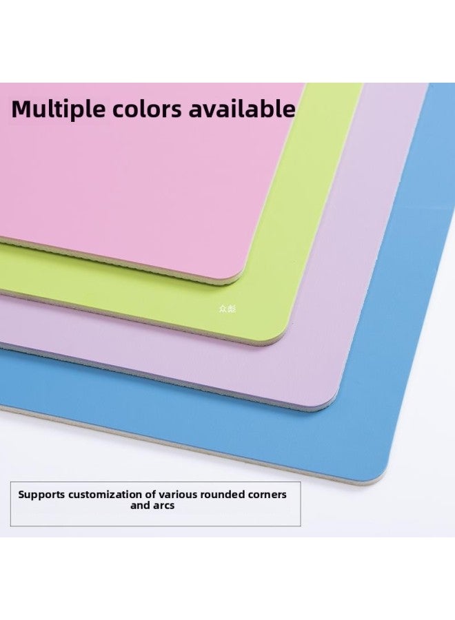 Desk Mat, Desk Mat, Office Desk Mat, Student Study Table, Kidsren's Desk Mat, Can Be Cut To Mouse-Color:Fashionable Gray (PVC Thickened 3.5mm) [mat For Primary School Students]-110x50cm - Image 5