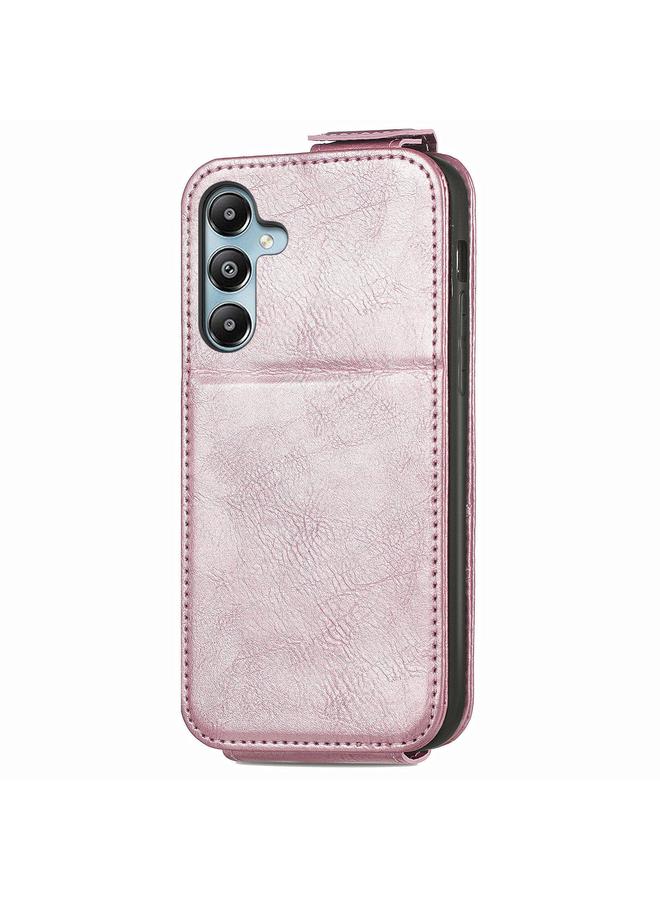 S-TOP Case For Samsung Galaxy M14 Zipper Wallet Vertical Flip Leather Phone Case - Image 3