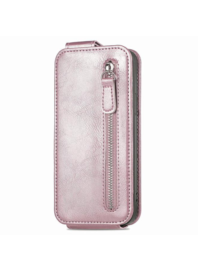 S-TOP Case For Samsung Galaxy M14 Zipper Wallet Vertical Flip Leather Phone Case - Image 2