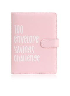 Generic PU Leather Budget Binder with 100-Day Savings Challenge, Cash Envelopes, and Money Organizer for Home, Office, and School  - Image 1
