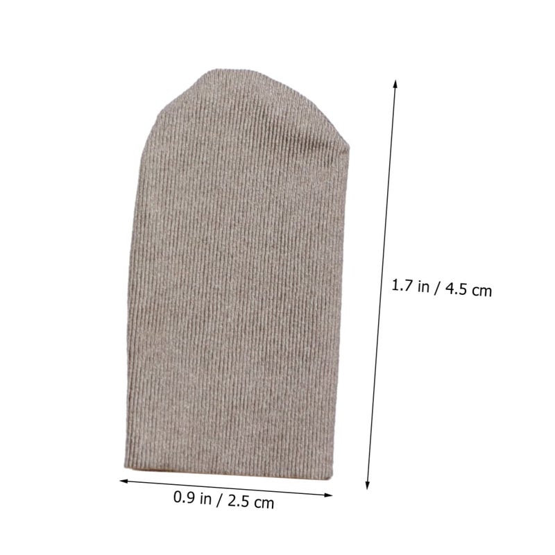 Ultra Thin Finger Sleeves For Gaming 5PCS Grey Touch Screen Protectors Lightweight Comfortable - Image 4