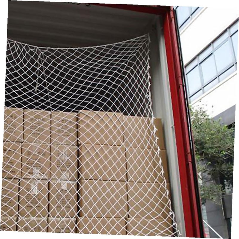 Heavy Duty Truck Bed Cargo Net with 15cm Mesh Size, Universal Reusable Trailer and Container Protection Net for Cargo Securing and Luggage Storage - Image 5