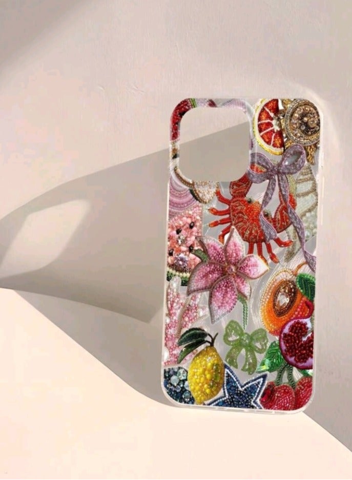 أميزينغز غطاء حماية جراب آيفون 13 برو ماكس مقاوم للإنزلاق بتصميم ستيكرات - Image 3