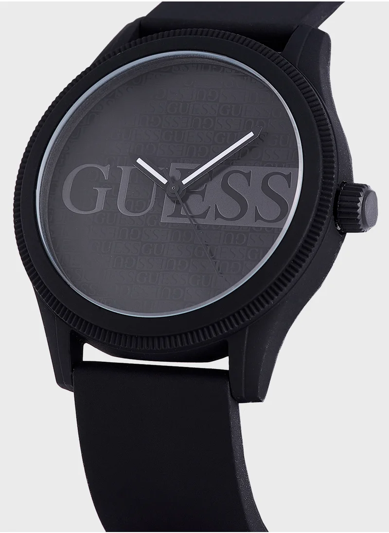 جس Reputation Pu Strap Analog Watch