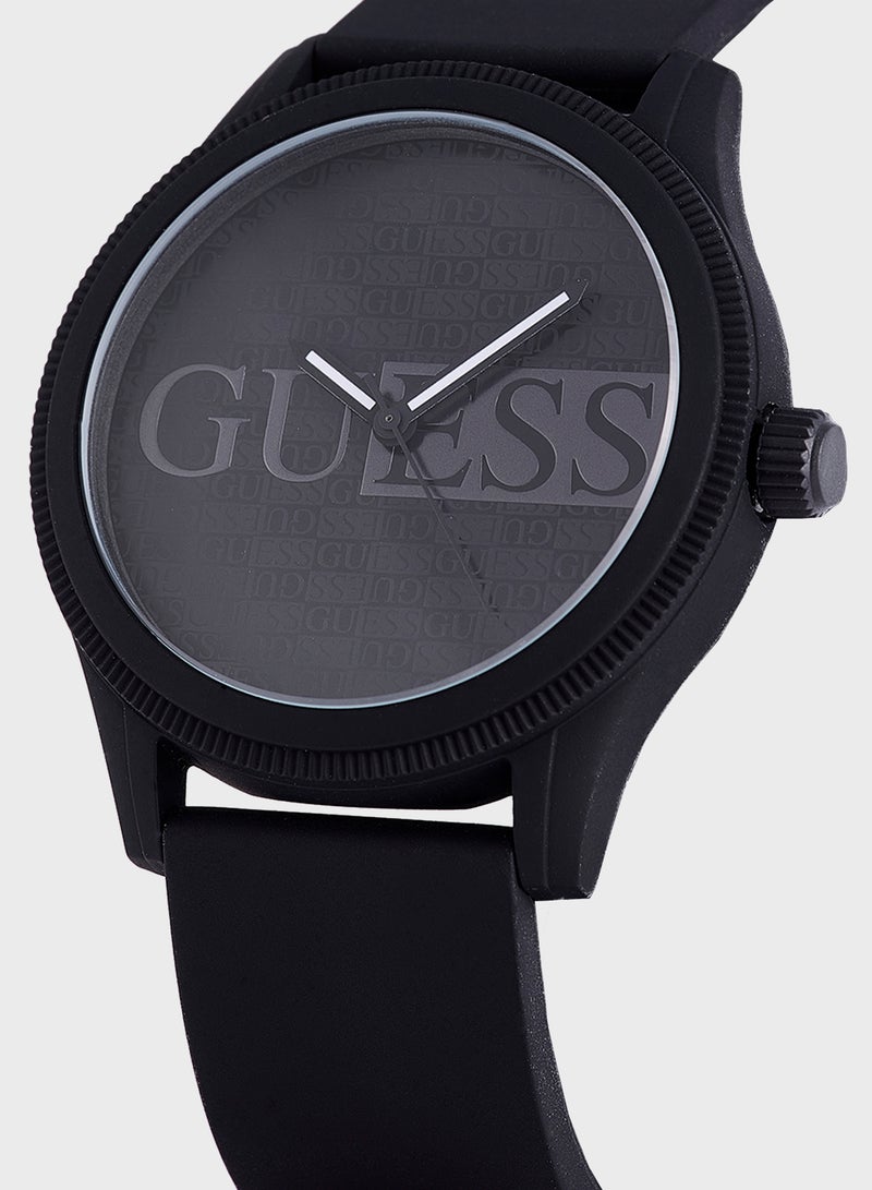 GUESS Reputation Pu Strap Analog Watch  - Image 2