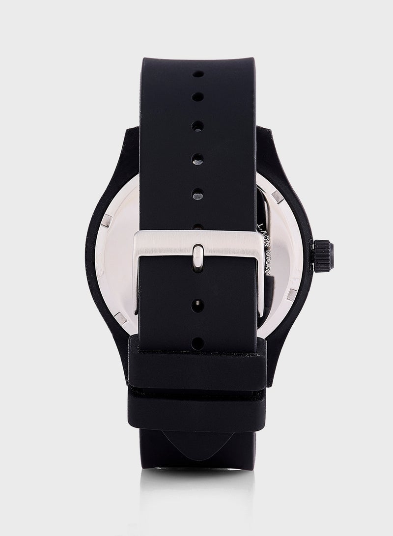 GUESS Reputation Pu Strap Analog Watch  - Image 4