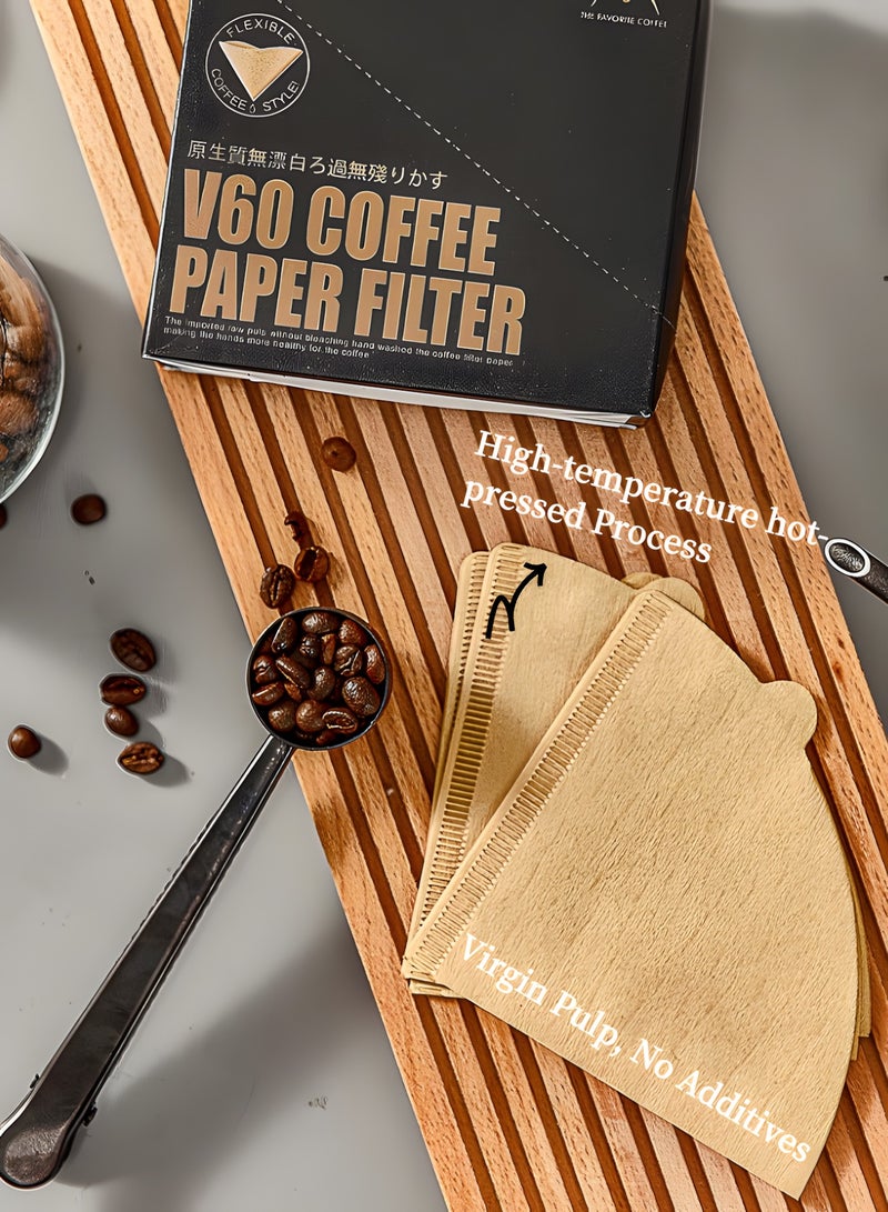 10 Pcs Coffee Tools V60 Sets Drip Coffee with Coffee Scale, Hand Brewing Coffee Maker Set  - Image 5