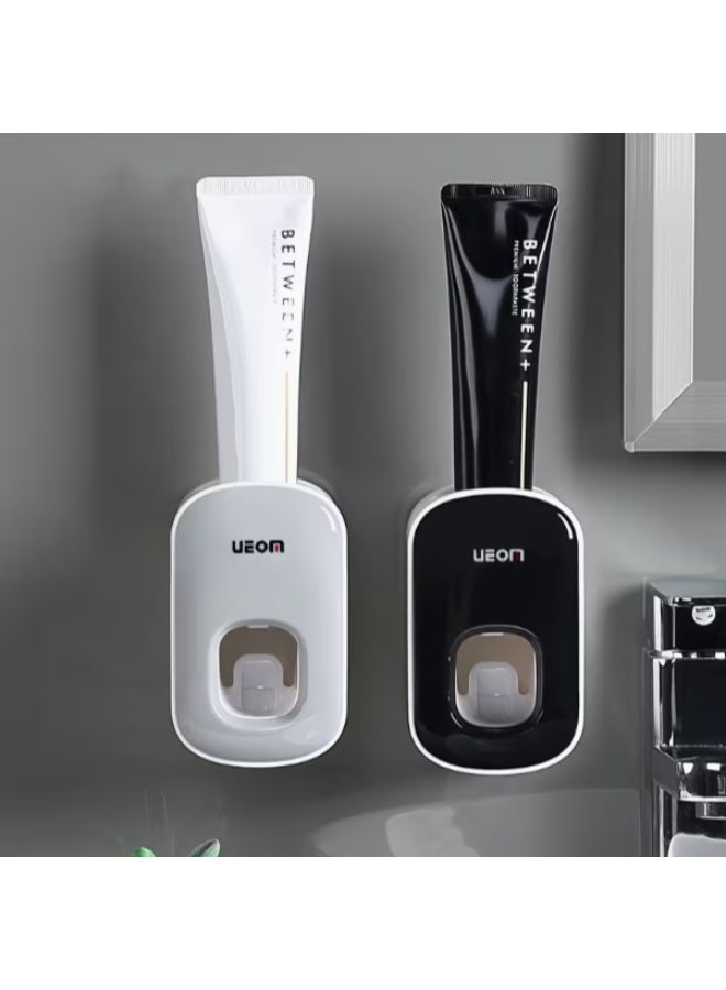 Automatic Toothpaste Dispenser for Kids 6+ Years – Wall Mounted Toothbrush Holder & Squeezing Dispenser, Contactless Design, Modern Bathroom Organizer, Durable Plastic Material - Image 3
