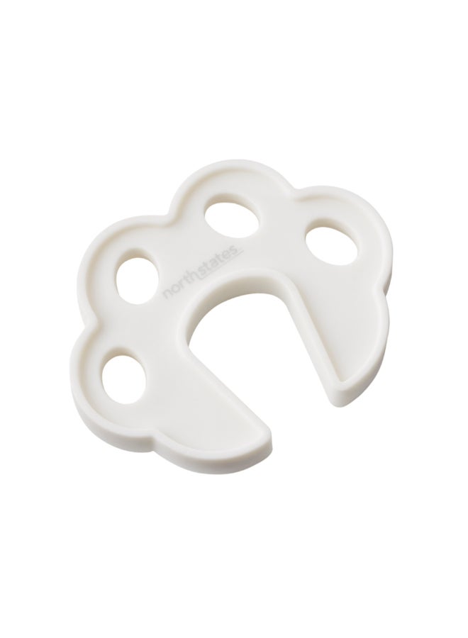 Toddleroo by North States Premium Pinch Protector White 10.16 x 7.62 x 1.91 cm 6144 - Image 1