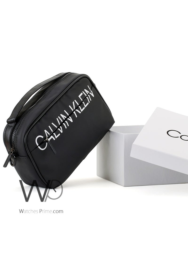 كالفن كلاين جينز حقيبة يد كالفن كلاين للرجال – لون أسود بصندوق هدايا فاخر - Image 2