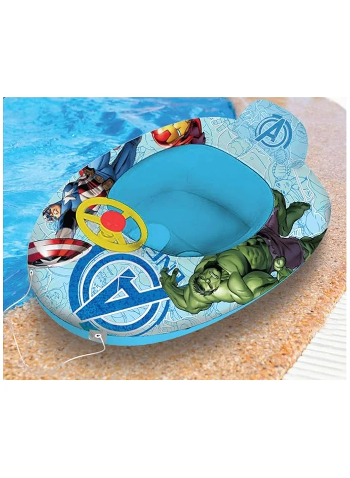 MARVEL  Avengers Printed Inflatable Beach Boat for Kids | Best Price UAE