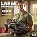 MOCBROPCS RC OffRoad SUV Wrangler Black Warrior Building Kits 18 Scale Pickup Truck Car with Remote Control Lights Challenge Building Blocks Gift for Technical Enthusiasts Adults Teens Age 14 2272PCS - Image 3