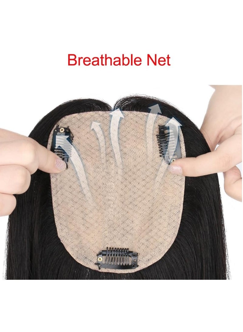 إستيل توب حريري (طول الشعر 30 سم، توب أسود طبيعي 9X14) - Image 5