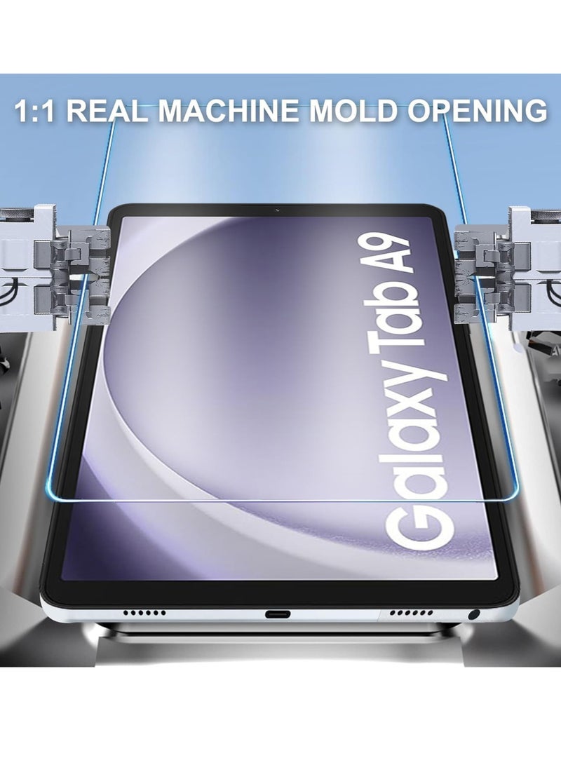 Samsung Galaxy A9 8.7 inch Tempered Glass Screen Protector – High Transparency, Delicate Touch, Anti-Explosion, Smooth Arc Edges, Easy Installation, Screen Protector for Samsung Galaxy A9 8.7 inch - Image 3