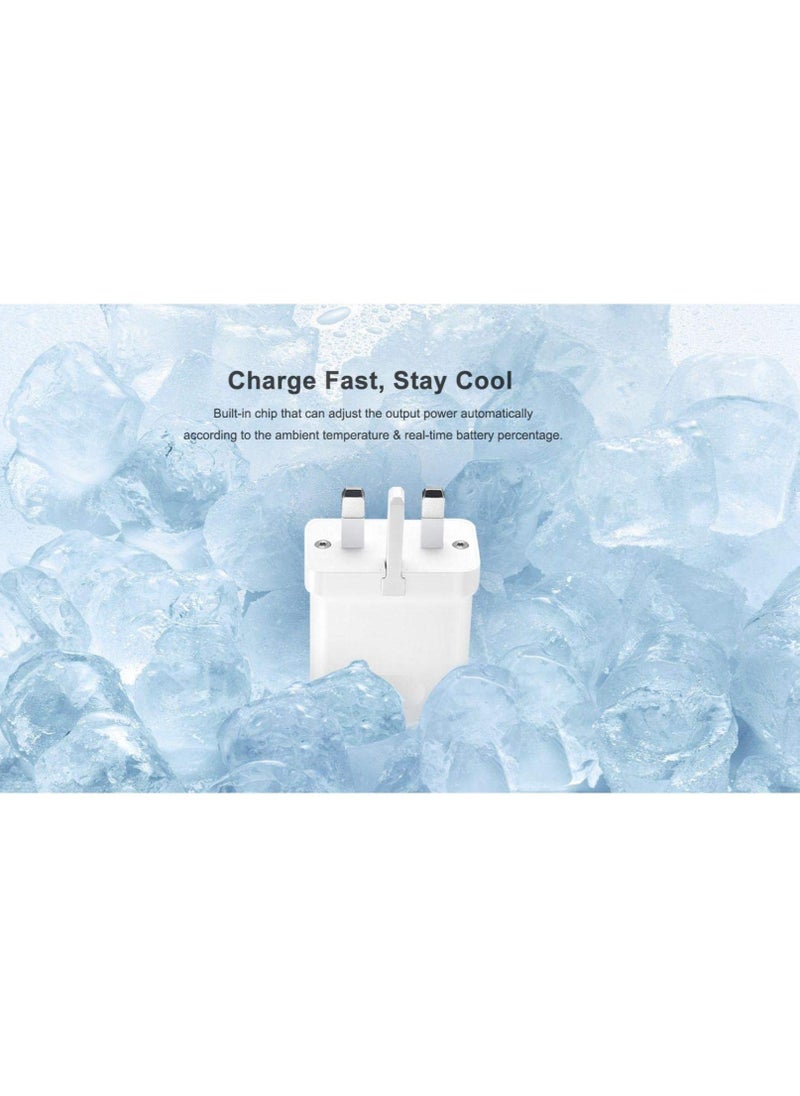 Honor Choice - Honor Super Charge Power Adapter Max 35W With Type A To Type C Cable White - Image 1